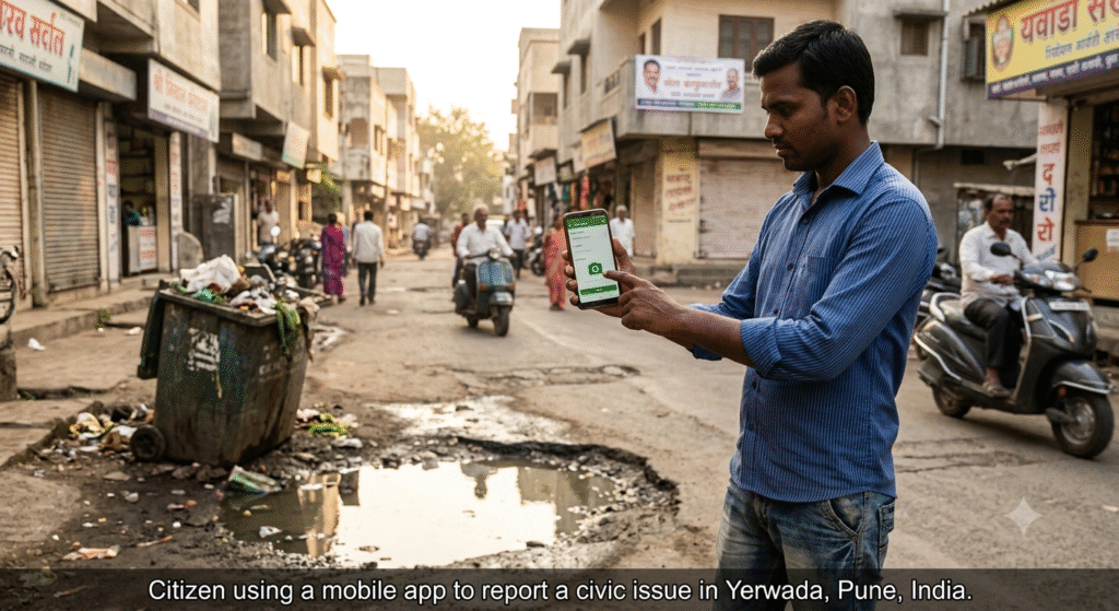 Using Mobile Apps to Report Civic Problems: Making Citizen Participation Easier gemini generated image yfd0ivyfd0ivyfd0